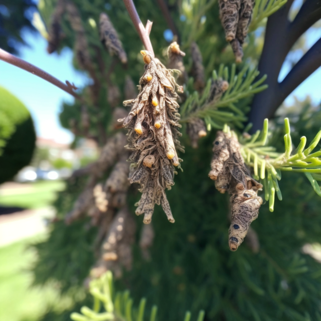 The Hidden Dangers of Bagworms: Protecting Your Trees and Plants in San Diego